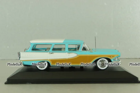 Edsel Bermuda Station Wagon 1958, blue, 400082014, Minichamps 1:43