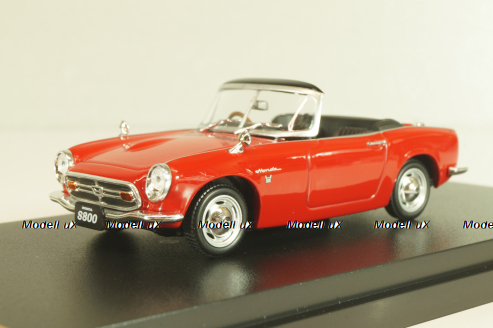 Honda S800 AS800 Convertible, 1966 red, Japan Collection, Hachette 1:43 Уценка!