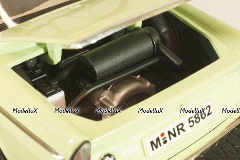 BMW 700 LS Luxus Coupe, light green, 18125, Signature 1:18