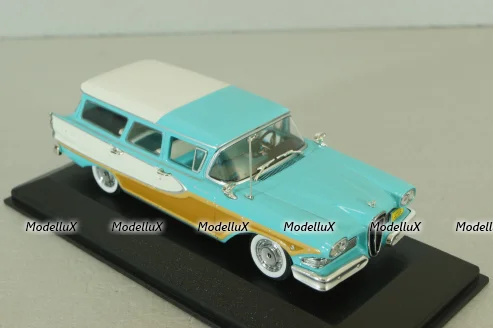 Edsel Bermuda Station Wagon 1958, blue, 400082014, Minichamps 1:43