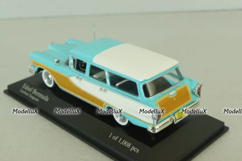 Edsel Bermuda Station Wagon 1958, blue, 400082014, Minichamps 1:43