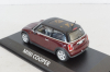 Mini Cooper (R50) 2000, dark red/black, Minichamps 1:43