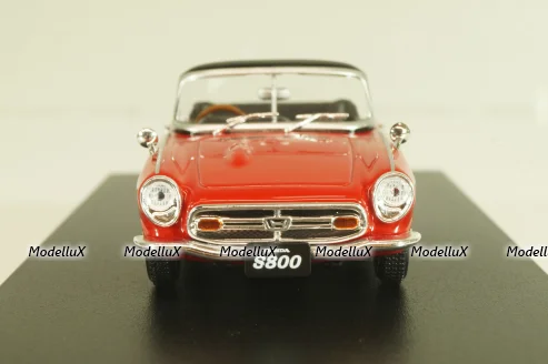 Honda S800 AS800 Convertible, 1966 red, Japan Collection, Hachette 1:43 Уценка!