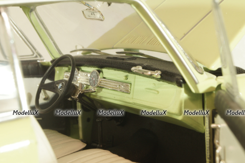 BMW 700 LS Luxus Coupe, light green, 18125, Signature 1:18