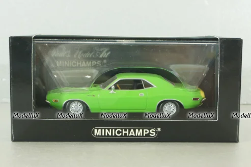 Dodge Challenger R/T 1970, green, 400144700, Minichamps 1:43