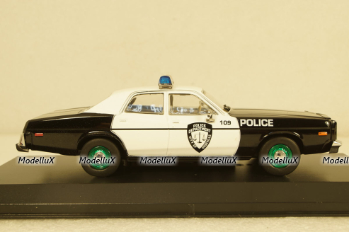 Dodge Monaco, Police Department City of Roseville, 1977, 86588, GreenLight 1:43