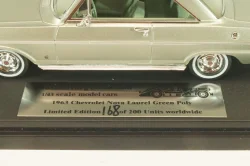 Chevrolet Nova 1963, light green, L.E. 200pcs, GC-018 A, Goldvarg 1:43