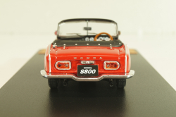 Honda S800 AS800 Convertible, 1966 red, Japan Collection, Hachette 1:43 Уценка!