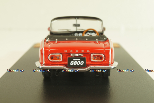 Honda S800 AS800 Convertible, 1966 red, Japan Collection, Hachette 1:43 Уценка!
