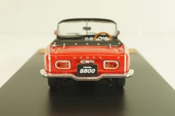 Honda S800 AS800 Convertible, 1966 red, Japan Collection, Hachette 1:43 Уценка!