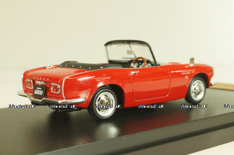 Honda S800 AS800 Convertible, 1966 red, Japan Collection, Hachette 1:43 Уценка!