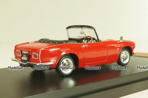 Honda S800 AS800 Convertible, 1966 red, Japan Collection, Hachette 1:43 Уценка!