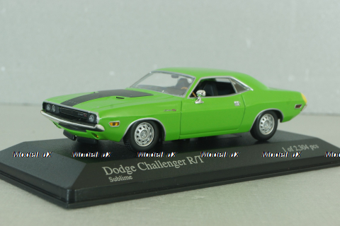 Dodge Challenger R/T 1970, green, 400144700, Minichamps 1:43