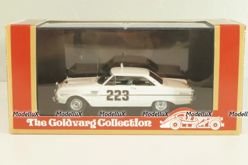 Ford Falcon # 223 Rally Monte Carlo 1963, white, L.E. 220pcs, GC-032, Goldvarg 1:43