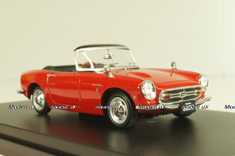 Honda S800 AS800 Convertible, 1966 red, Japan Collection, Hachette 1:43 Уценка!
