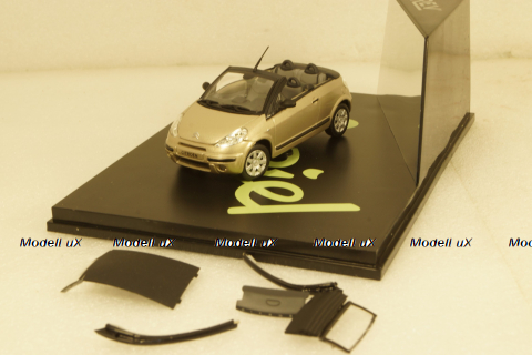 Citroen C3 Pluriel, sand metallic, 2003, 155380, Norev 1:43