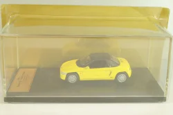 Honda Beat (E-PP1) with Softtop, 1991 yellow, Japan Collection, Hachette 1:43