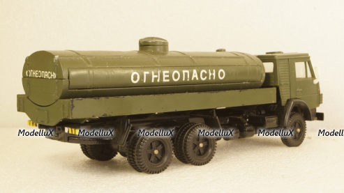 Камаз 5320 с тентом Бензовоз, Арек 1:43