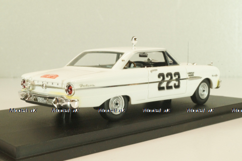 Ford Falcon # 223 Rally Monte Carlo 1963, white, L.E. 220pcs, GC-032, Goldvarg 1:43