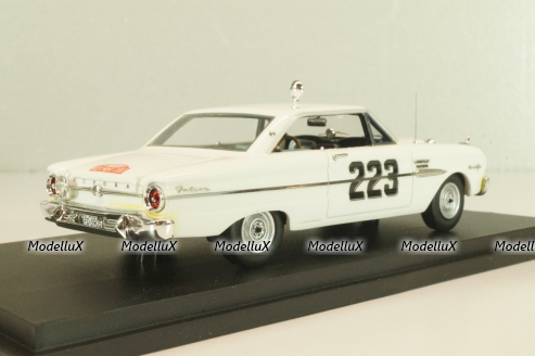 Ford Falcon # 223 Rally Monte Carlo 1963, white, L.E. 220pcs, GC-032, Goldvarg 1:43
