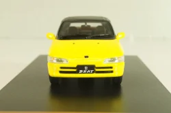 Honda Beat (E-PP1) with Softtop, 1991 yellow, Japan Collection, Hachette 1:43