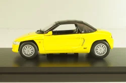 Honda Beat (E-PP1) with Softtop, 1991 yellow, Japan Collection, Hachette 1:43