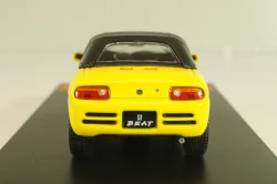 Honda Beat (E-PP1) with Softtop, 1991 yellow, Japan Collection, Hachette 1:43