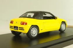 Honda Beat (E-PP1) with Softtop, 1991 yellow, Japan Collection, Hachette 1:43