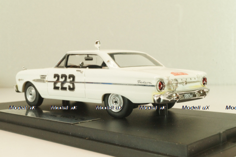 Ford Falcon # 223 Rally Monte Carlo 1963, white, L.E. 220pcs, GC-032, Goldvarg 1:43