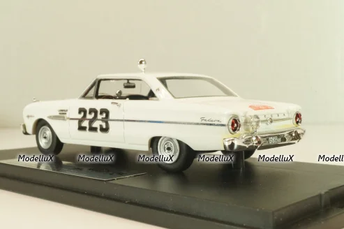 Ford Falcon # 223 Rally Monte Carlo 1963, white, L.E. 220pcs, GC-032, Goldvarg 1:43
