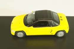 Honda Beat (E-PP1) with Softtop, 1991 yellow, Japan Collection, Hachette 1:43