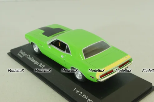 Dodge Challenger R/T 1970, green, 400144700, Minichamps 1:43