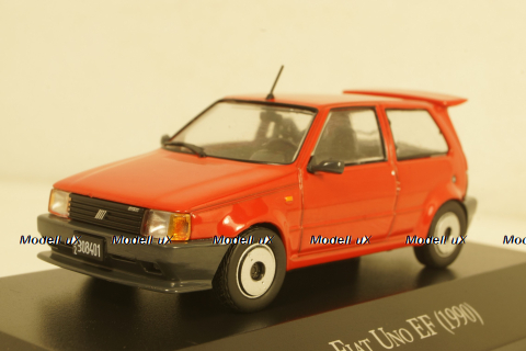 Fiat Uno EF, red, 1990, Altaya 1:43