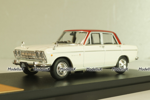 Nissan Prince Skyline 2000GT-B, 1965 white/darkred, Japan Collection, Hachette 1:43