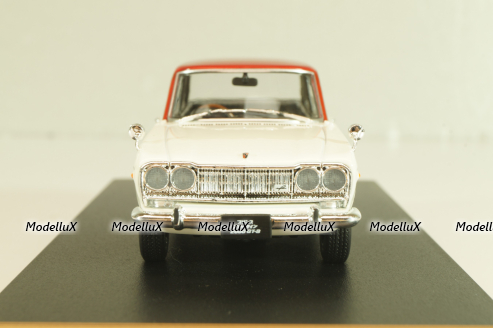 Nissan Prince Skyline 2000GT-B, 1965 white/darkred, Japan Collection, Hachette 1:43