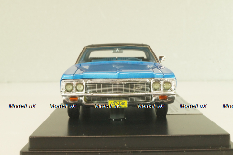 Chevrolet Impala Custom Coupe 1970, blue/black, L.E. 220pcs, GC-029B, Goldvarg 1:43
