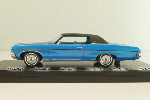 Chevrolet Impala Custom Coupe 1970, blue/black, L.E. 220pcs, GC-029B, Goldvarg 1:43