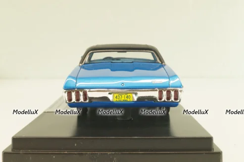 Chevrolet Impala Custom Coupe 1970, blue/black, L.E. 220pcs, GC-029B, Goldvarg 1:43