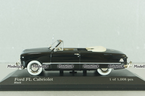 Ford FL Cabriolet 1949, black, 400082231, Minichamps 1:43