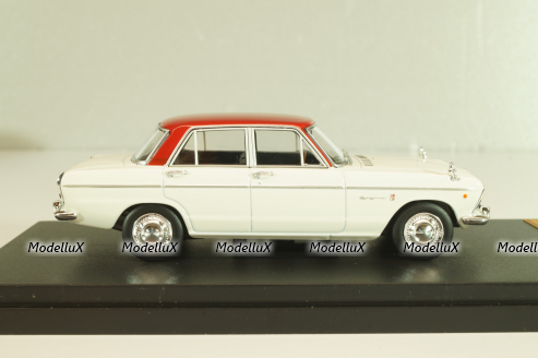 Nissan Prince Skyline 2000GT-B, 1965 white/darkred, Japan Collection, Hachette 1:43