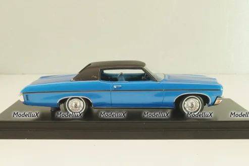 Chevrolet Impala Custom Coupe 1970, blue/black, L.E. 220pcs, GC-029B, Goldvarg 1:43