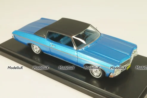 Chevrolet Impala Custom Coupe 1970, blue/black, L.E. 220pcs, GC-029B, Goldvarg 1:43