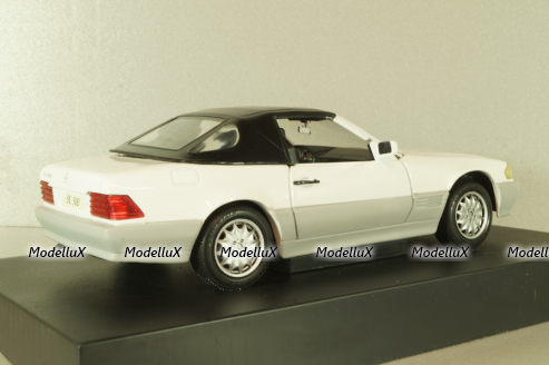 Mercedes-Benz SL 500 Cabriolet (R129) 1989, white, 08928, Revell 1:18