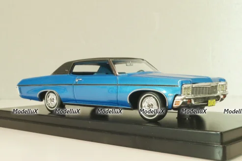 Chevrolet Impala Custom Coupe 1970, blue/black, L.E. 220pcs, GC-029B, Goldvarg 1:43