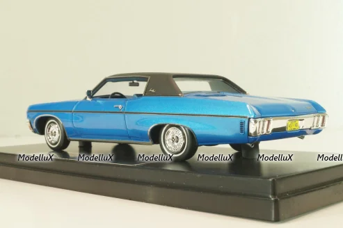 Chevrolet Impala Custom Coupe 1970, blue/black, L.E. 220pcs, GC-029B, Goldvarg 1:43