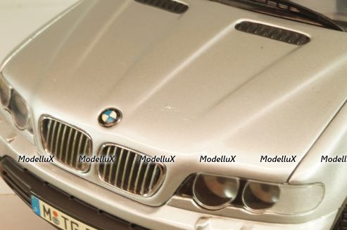 BMW X5 4.4i (E53) 2004, silver, 80439411687, Kyosho 1:18