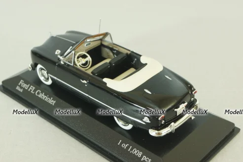 Ford FL Cabriolet 1949, black, 400082231, Minichamps 1:43