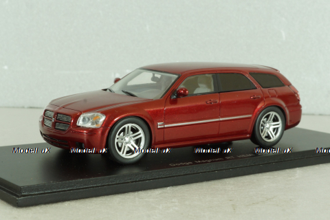 Dodge Magnum RT HEMI 2004, red mettalic S0851, Spark 1:43