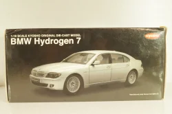 BMW 760 Hydrogen 7 (E66) 2005, silver, 08574S, Kyosho 1:18