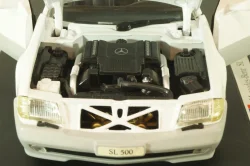 Mercedes-Benz SL 500 Cabriolet (R129) 1989, white, 08928, Revell 1:18